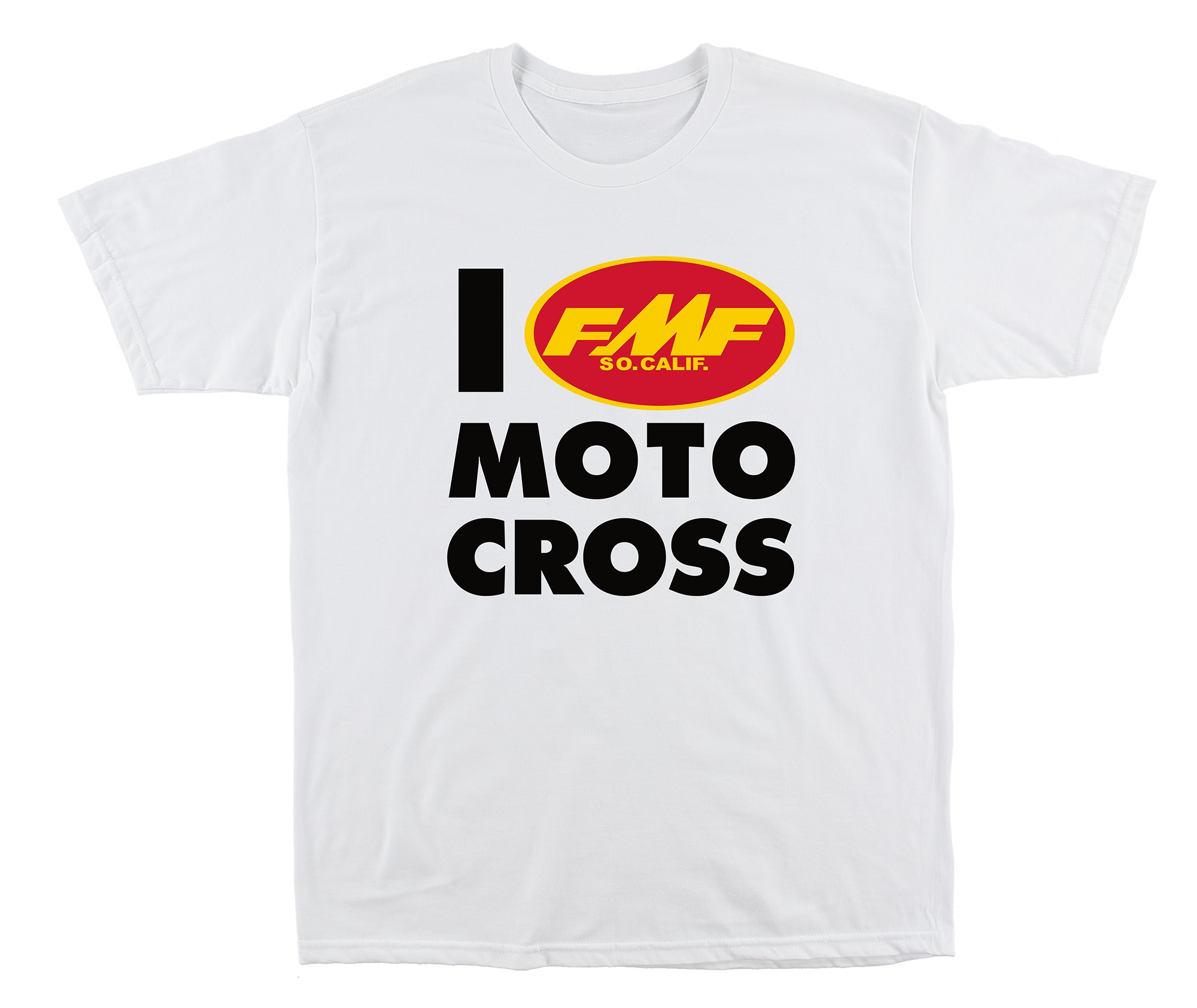 Off White Streetwear Brand - Kaos Grafis Merek White I Love