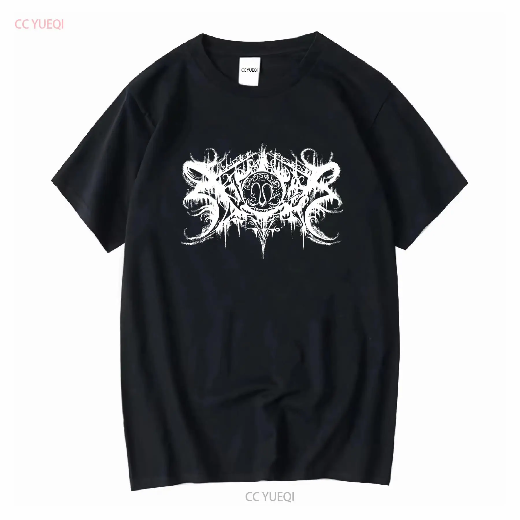 XASTHUR Kaus Baru Hitam Metal  - Streetwear Brand T Shirt ulasan dan harga