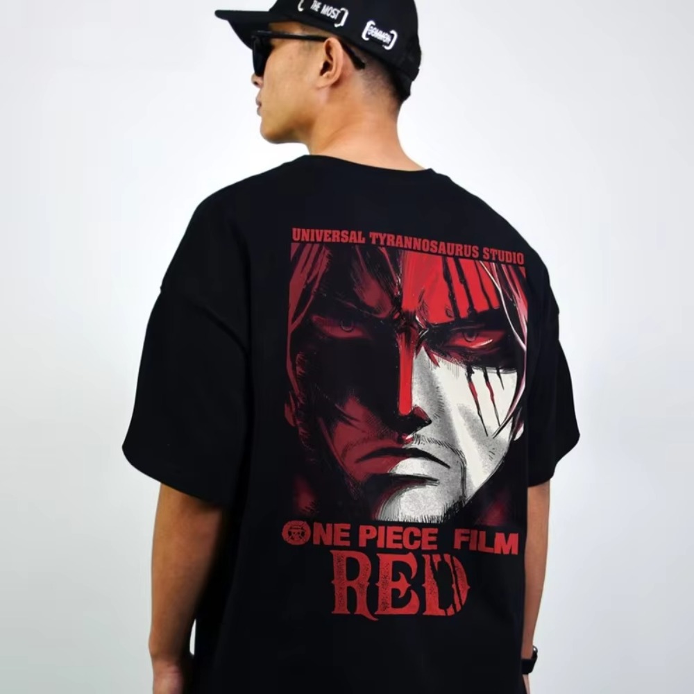 Kaos Grafis One Piece Merah 20 - Good Streetwear Brand ulasan dan harga