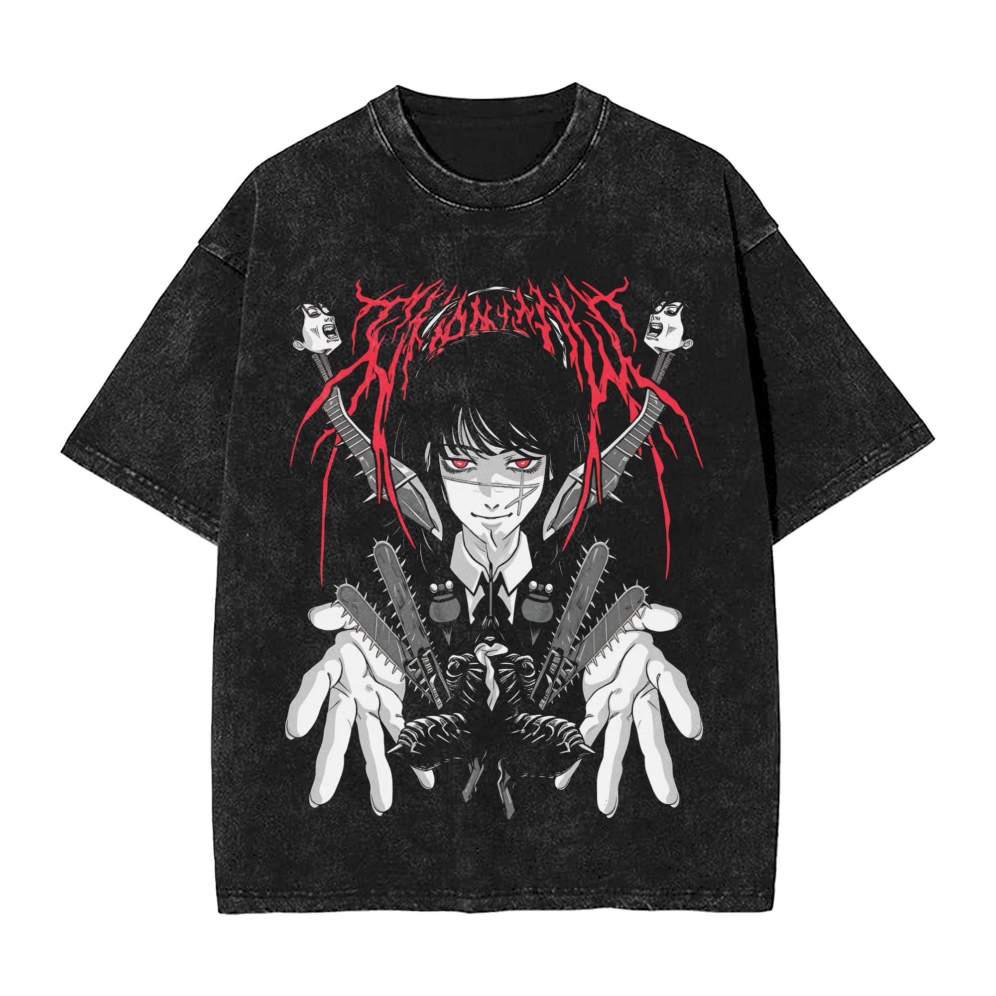 Kaos Anime Chainsaw Man Yoru H - Streetwear Brand T Shirt ulasan dan harga